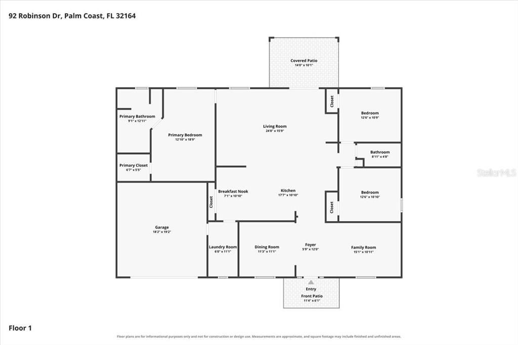 En Venta: $284,900 (3 camas, 2 baños, 2020 Pies cuadrados)