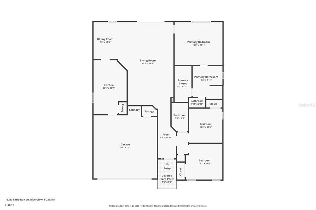 For Sale: $299,900 (3 beds, 2 baths, 1507 Square Feet)