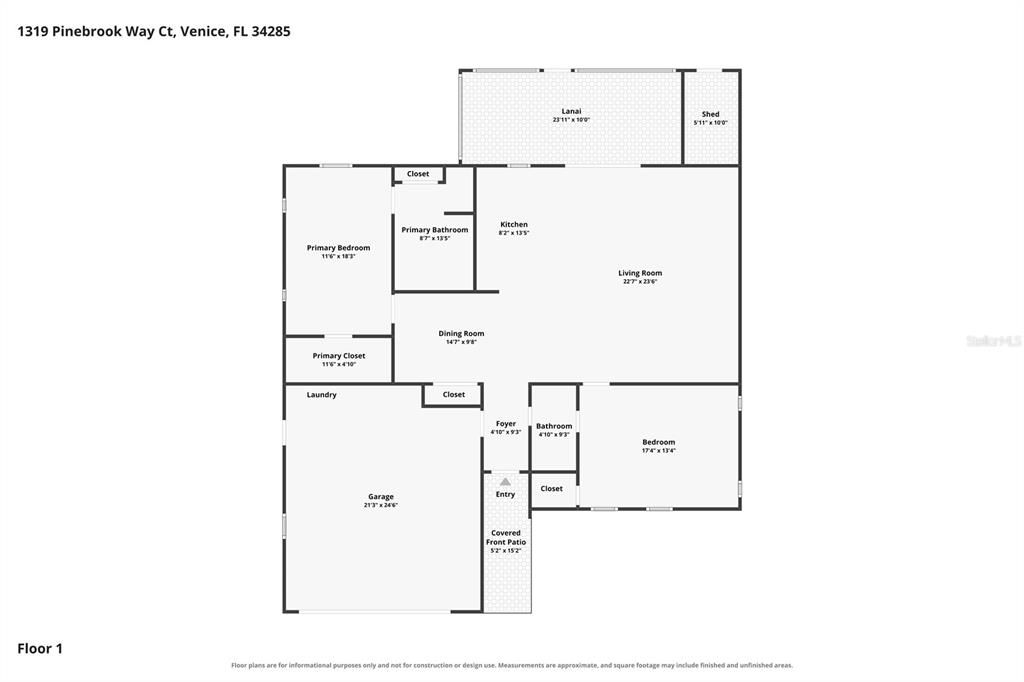 For Sale: $449,000 (2 beds, 2 baths, 1658 Square Feet)