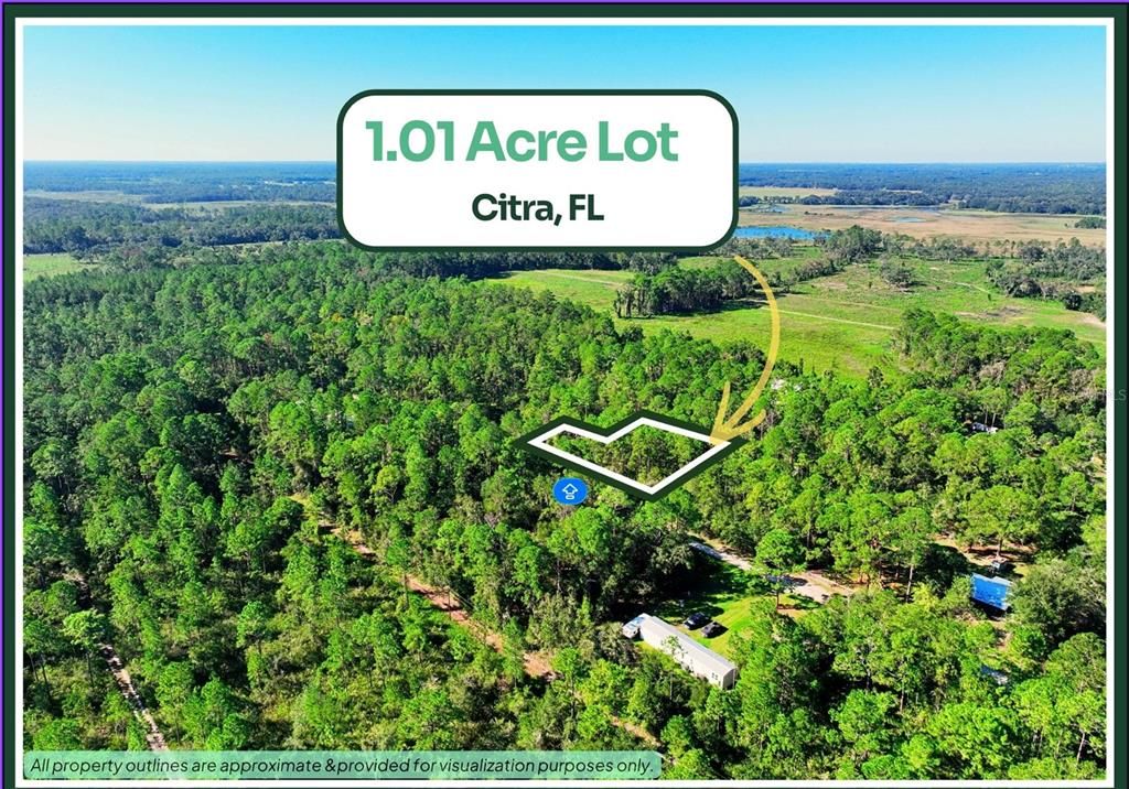 На продажу: $23,500 (1.01 acres)