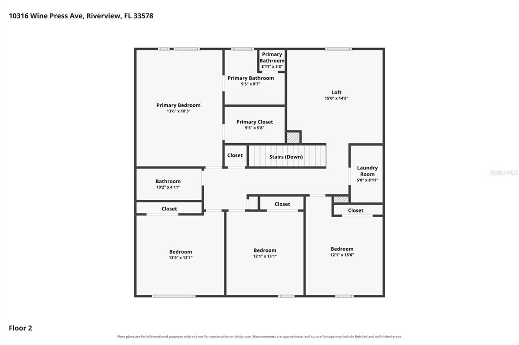 For Sale: $414,900 (5 beds, 3 baths, 2636 Square Feet)