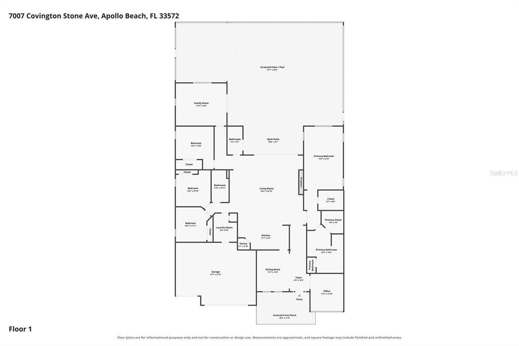 En Venta: $850,000 (4 camas, 3 baños, 3184 Pies cuadrados)