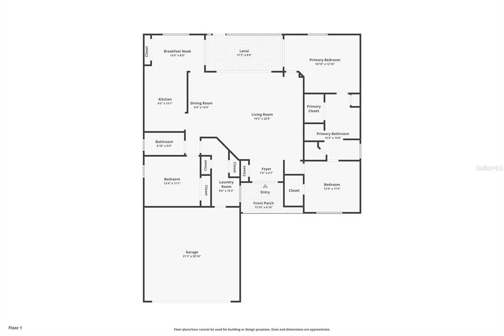 На продажу: $395,000 (3 спален, 2 ванн, 1799 Квадратных фут)