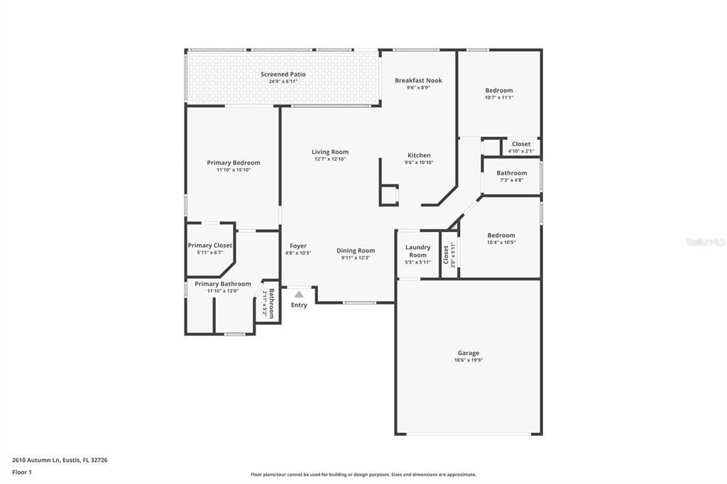 На продажу: $349,900 (3 спален, 2 ванн, 1502 Квадратных фут)