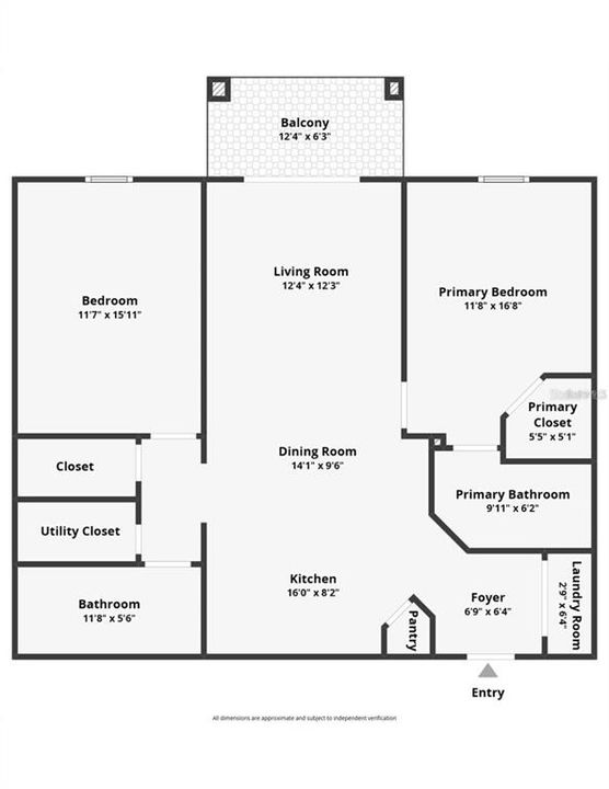 На продажу: $172,000 (2 спален, 2 ванн, 1112 Квадратных фут)