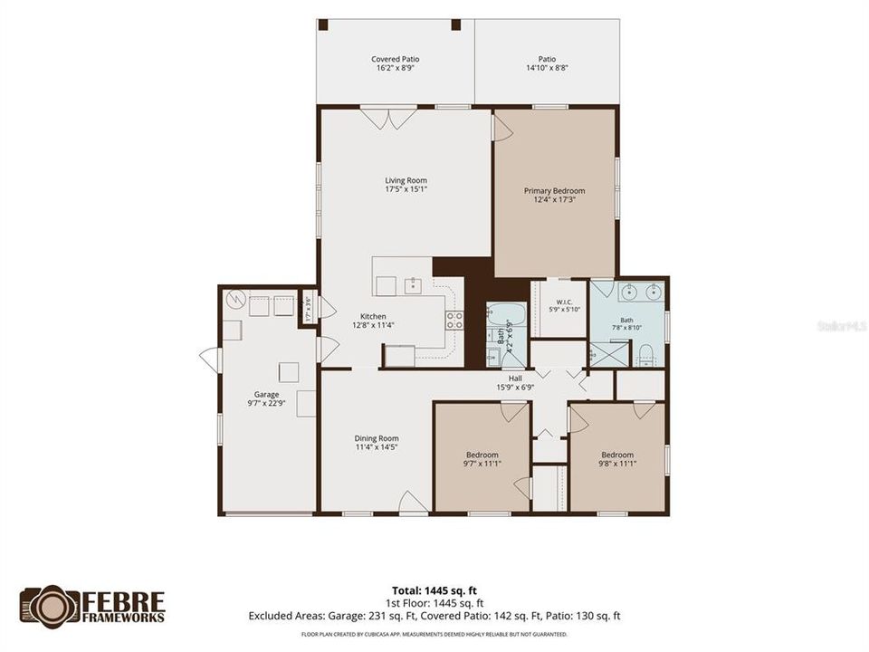 В аренду: $2,875 (3 спален, 2 ванн, 1445 Квадратных фут)