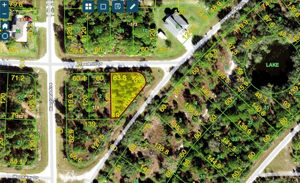 На продажу: $19,990 (0.17 acres)