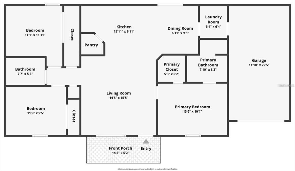 For Sale: $245,000 (3 beds, 2 baths, 1173 Square Feet)