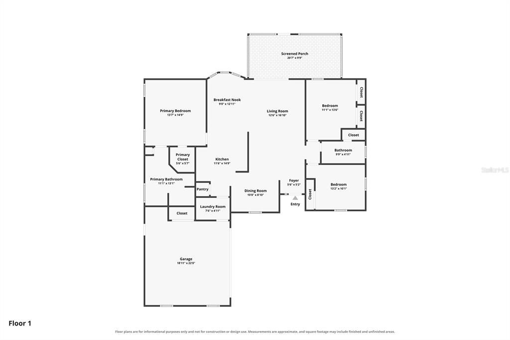 На продажу: $349,900 (3 спален, 2 ванн, 1552 Квадратных фут)