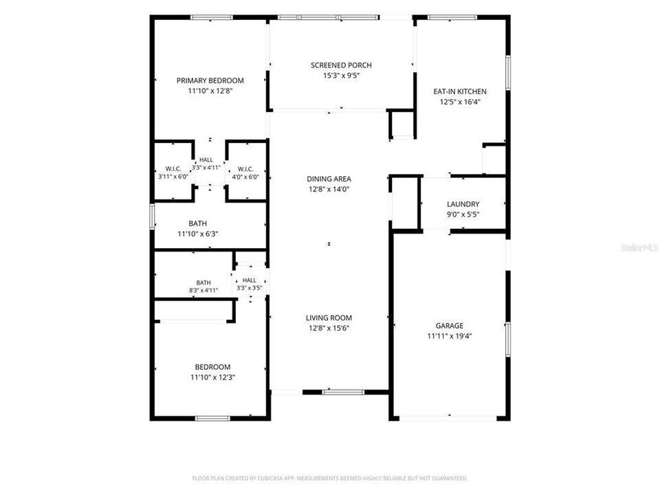 На продажу: $190,000 (2 спален, 2 ванн, 1188 Квадратных фут)