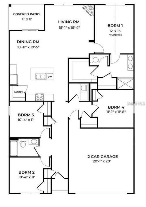 En Renta: $2,550 (4 camas, 2 baños, 1846 Pies cuadrados)