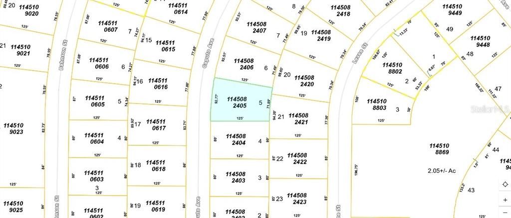 На продажу: $17,500 (0.24 acres)