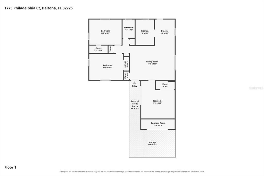 En Venta: $225,000 (3 camas, 1 baños, 1161 Pies cuadrados)