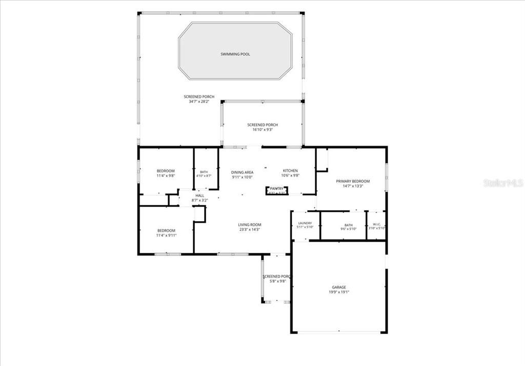 На продажу: $315,000 (3 спален, 2 ванн, 1242 Квадратных фут)