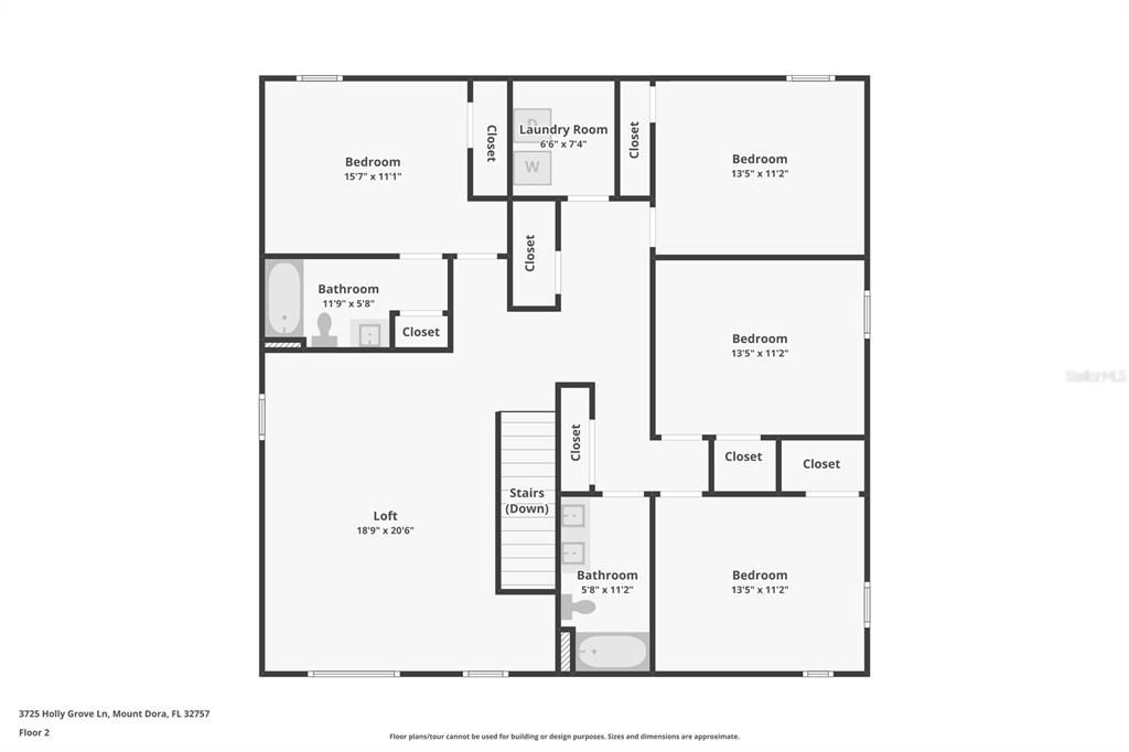 На продажу: $435,000 (5 спален, 3 ванн, 2820 Квадратных фут)