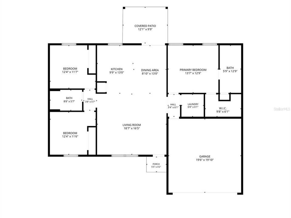 На продажу: $285,000 (3 спален, 2 ванн, 1360 Квадратных фут)