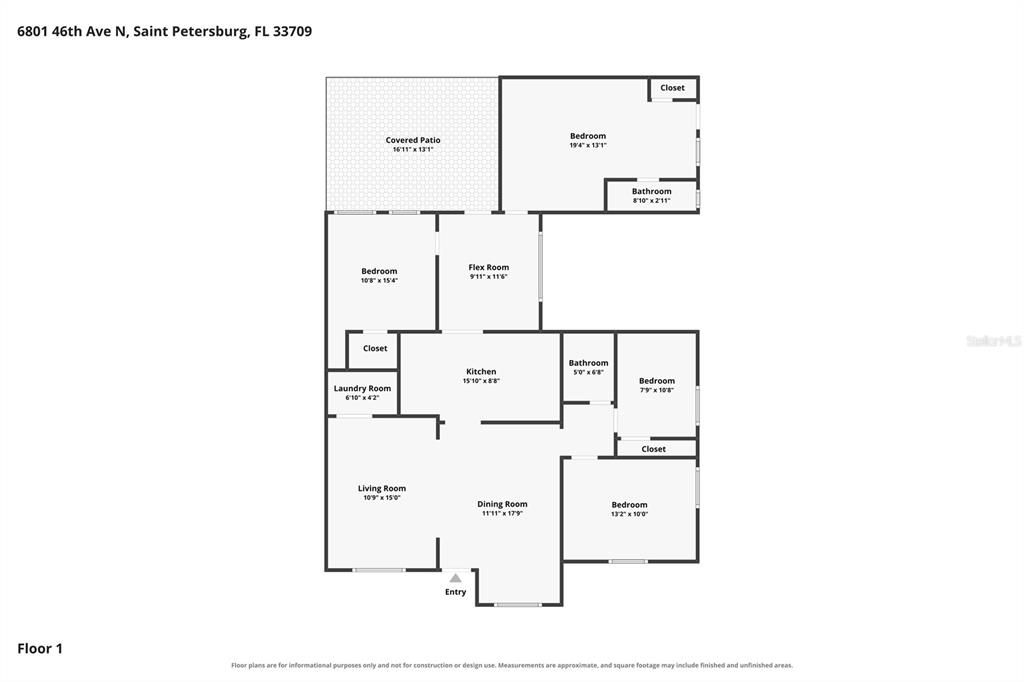 For Rent: $2,600 (4 beds, 2 baths, 1200 Square Feet)