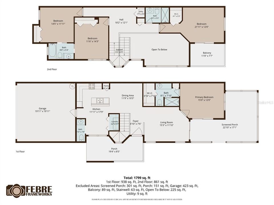 For Sale: $299,000 (4 beds, 3 baths, 1834 Square Feet)