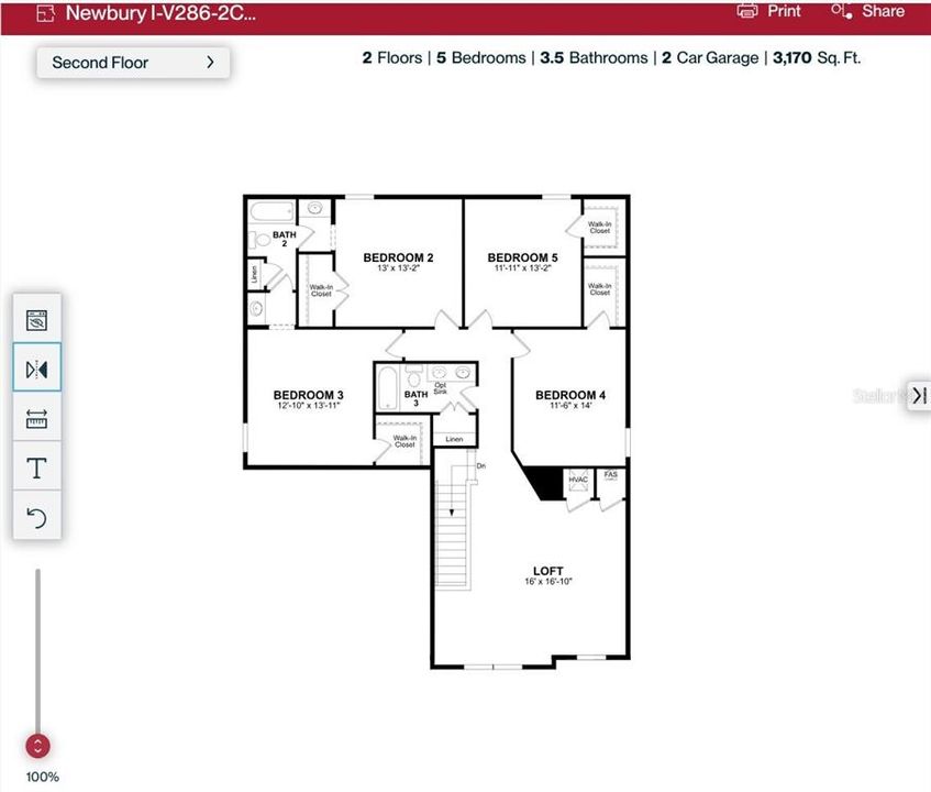 For Sale: $635,000 (5 beds, 3 baths, 3170 Square Feet)