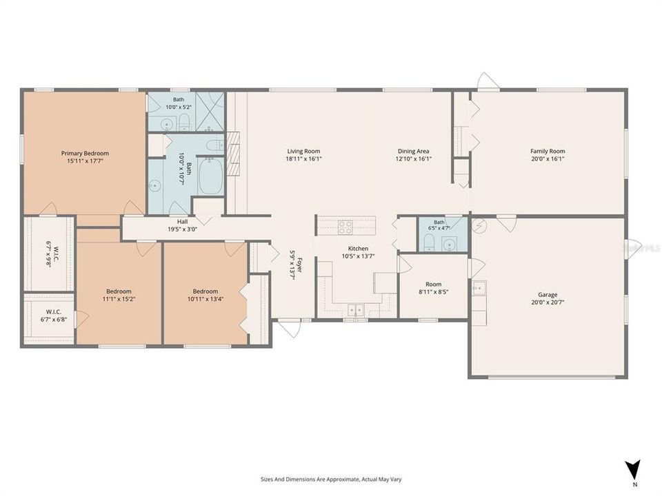 En Venta: $885,000 (3 camas, 2 baños, 2344 Pies cuadrados)