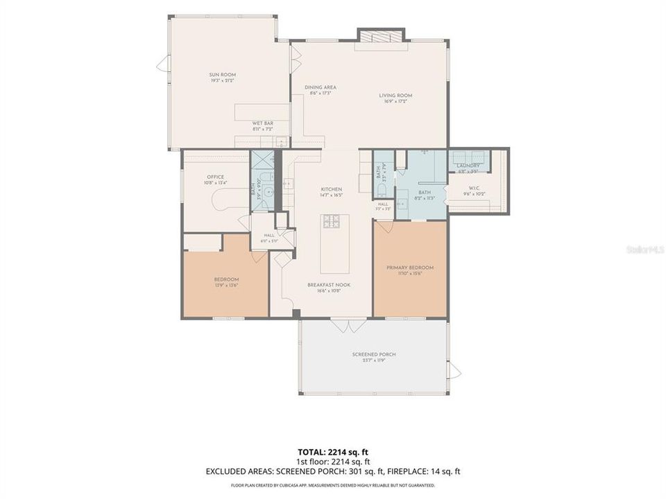 For Sale: $1,400,000 (3 beds, 2 baths, 2214 Square Feet)