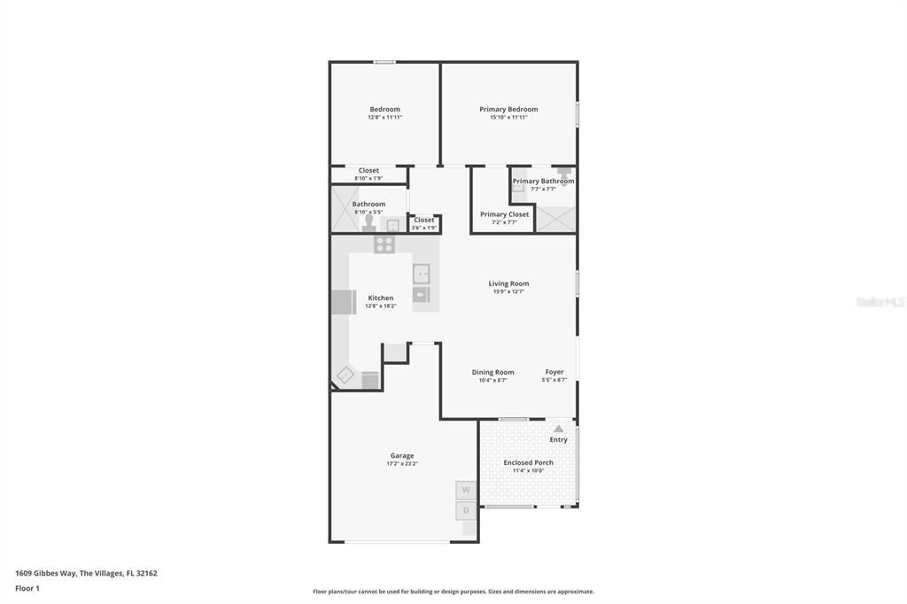 For Sale: $310,000 (2 beds, 2 baths, 1156 Square Feet)