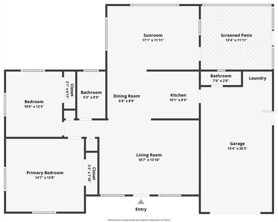 На продажу: $249,000 (2 спален, 1 ванн, 1128 Квадратных фут)