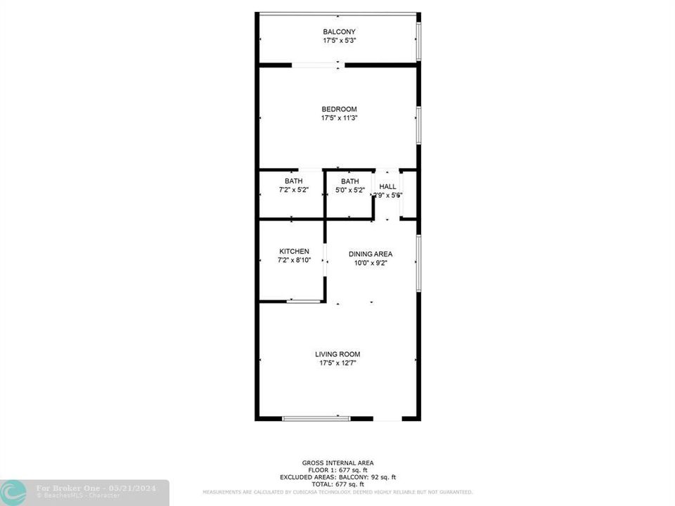 Active With Contract: $119,000 (1 beds, 1 baths, 726 Square Feet)