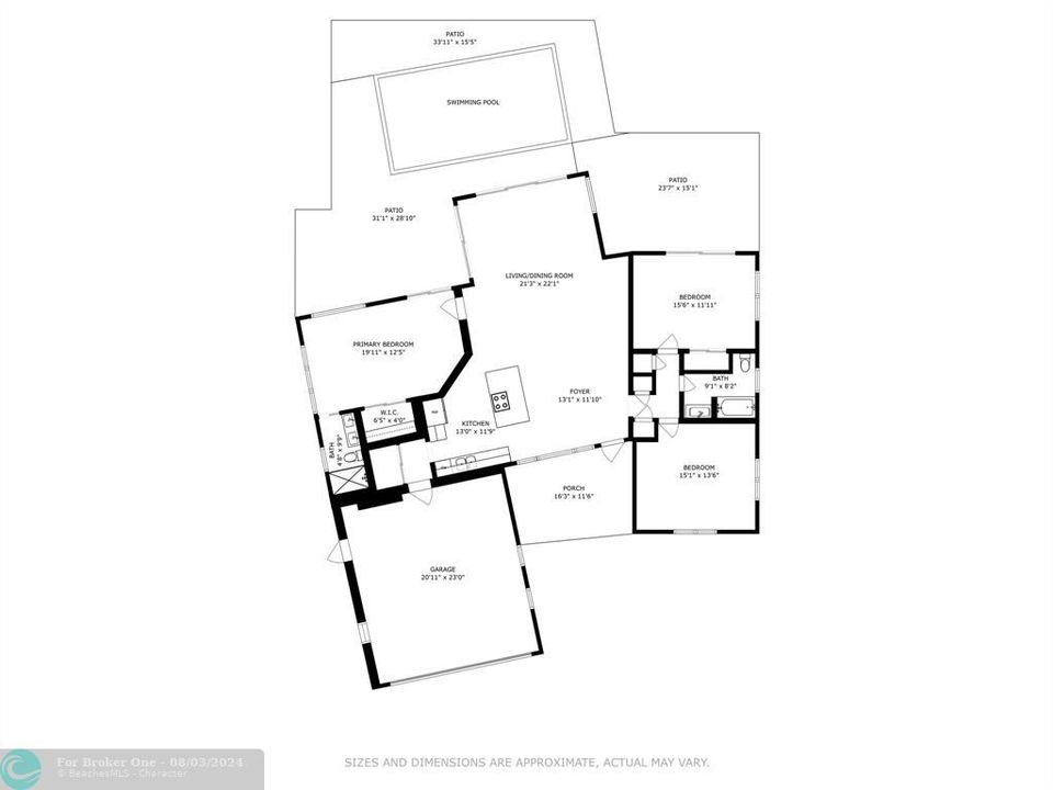 Active With Contract: $7,400 (3 beds, 2 baths, 1785 Square Feet)