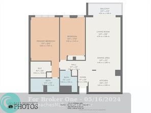 For Rent: $3,300 (2 beds, 2 baths, 1330 Square Feet)