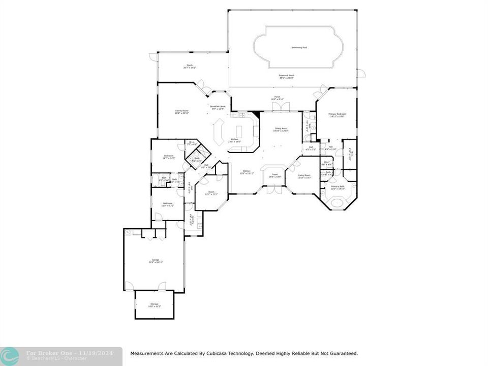 Activo con contrato: $1,749,999 (5 camas, 3 baños, 3197 Pies cuadrados)