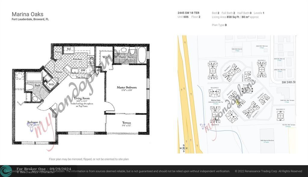 En Venta: $265,000 (2 camas, 2 baños, 858 Pies cuadrados)