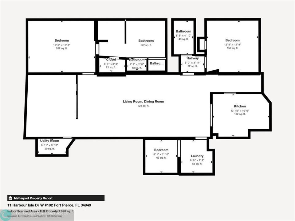 For Sale: $429,990 (2 beds, 2 baths, 1989 Square Feet)