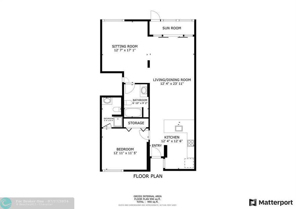 For Sale: $479,000 (2 beds, 2 baths, 1095 Square Feet)