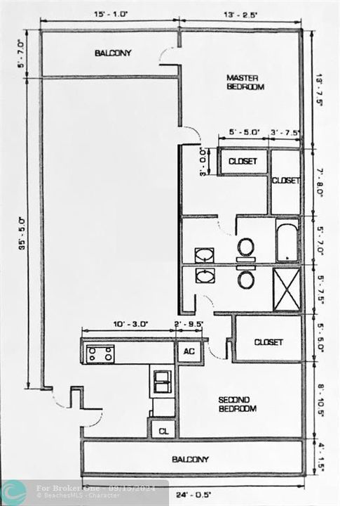 Activo con contrato: $195,000 (2 camas, 2 baños, 1316 Pies cuadrados)