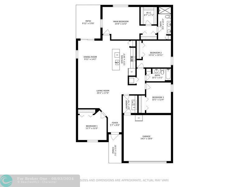 Active With Contract: $415,000 (4 beds, 2 baths, 1833 Square Feet)