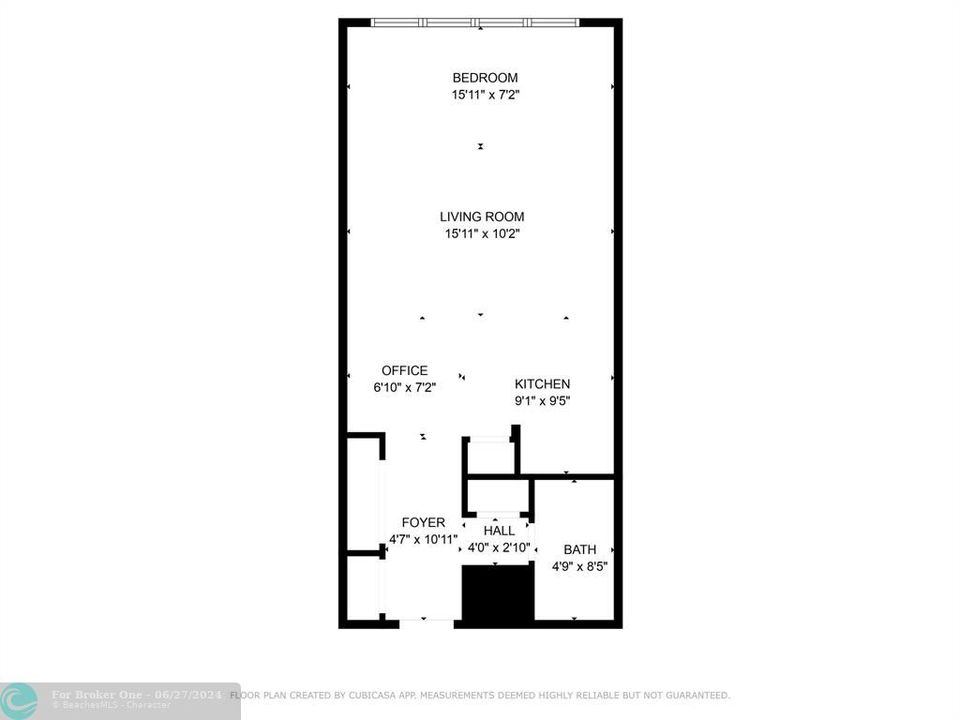 For Sale: $249,000 (1 beds, 1 baths, 595 Square Feet)