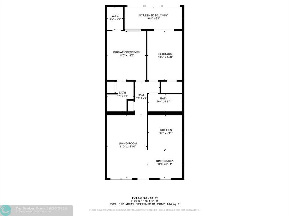 For Sale: $159,000 (2 beds, 2 baths, 916 Square Feet)