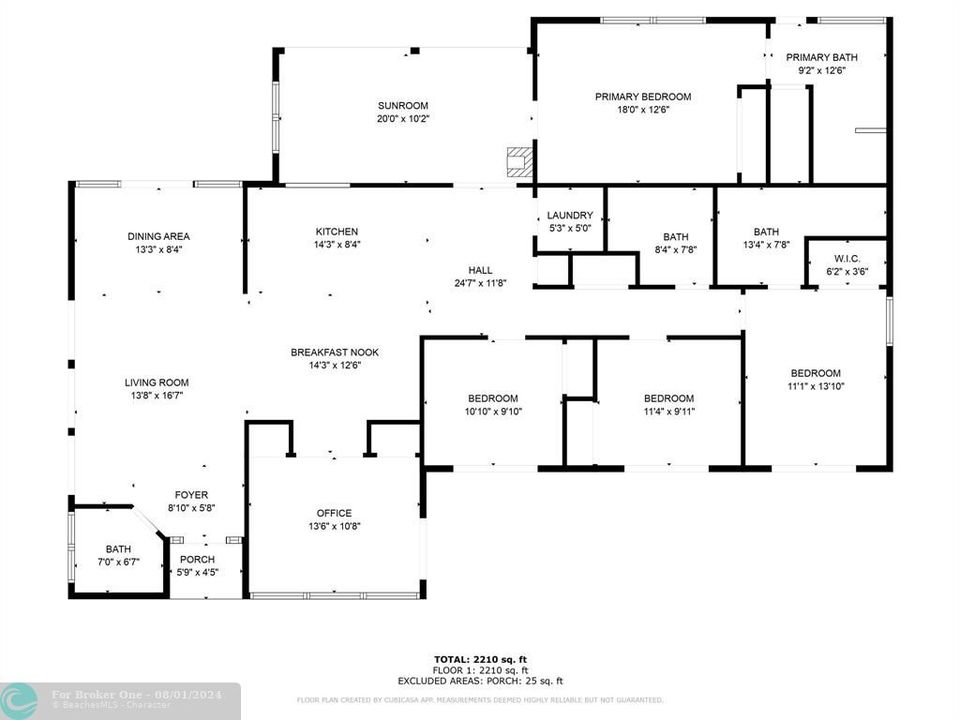 Active With Contract: $1,229,000 (5 beds, 3 baths, 2385 Square Feet)