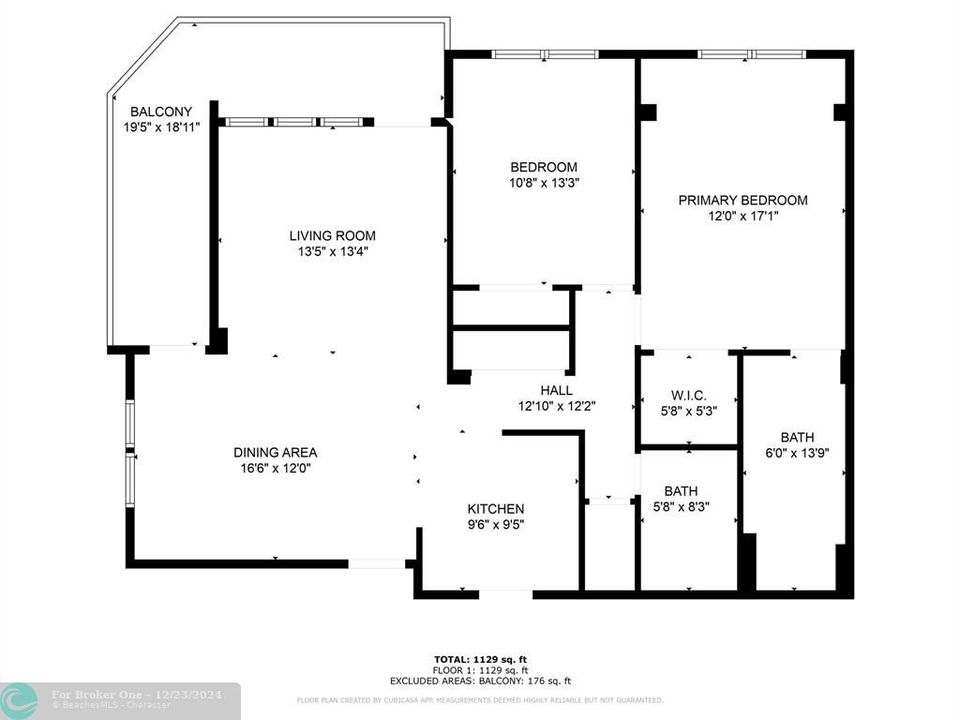 Activo con contrato: $740,000 (2 camas, 2 baños, 1200 Pies cuadrados)