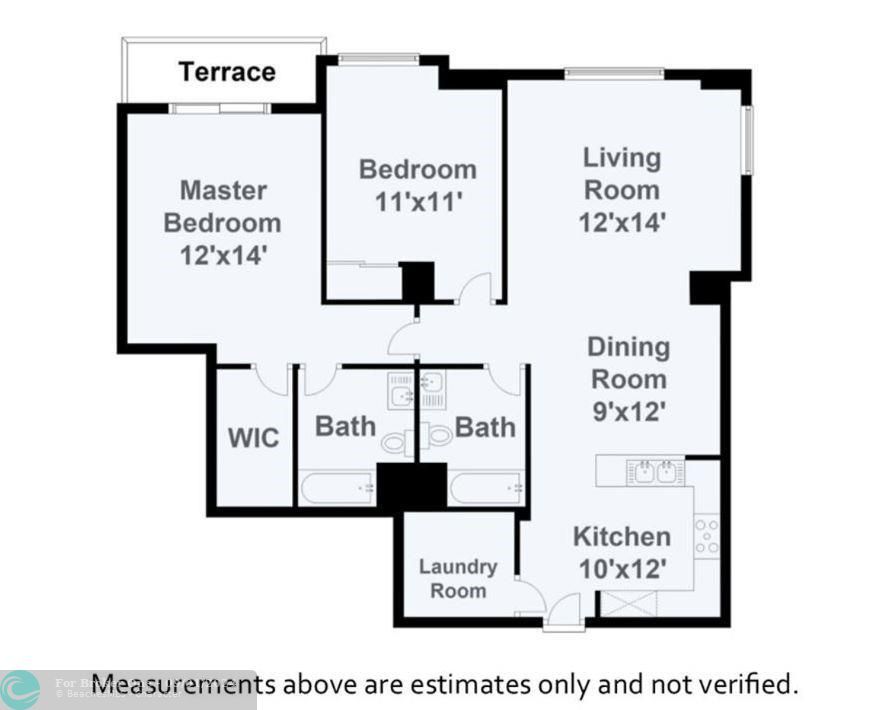 For Sale: $759,000 (2 beds, 2 baths, 1139 Square Feet)