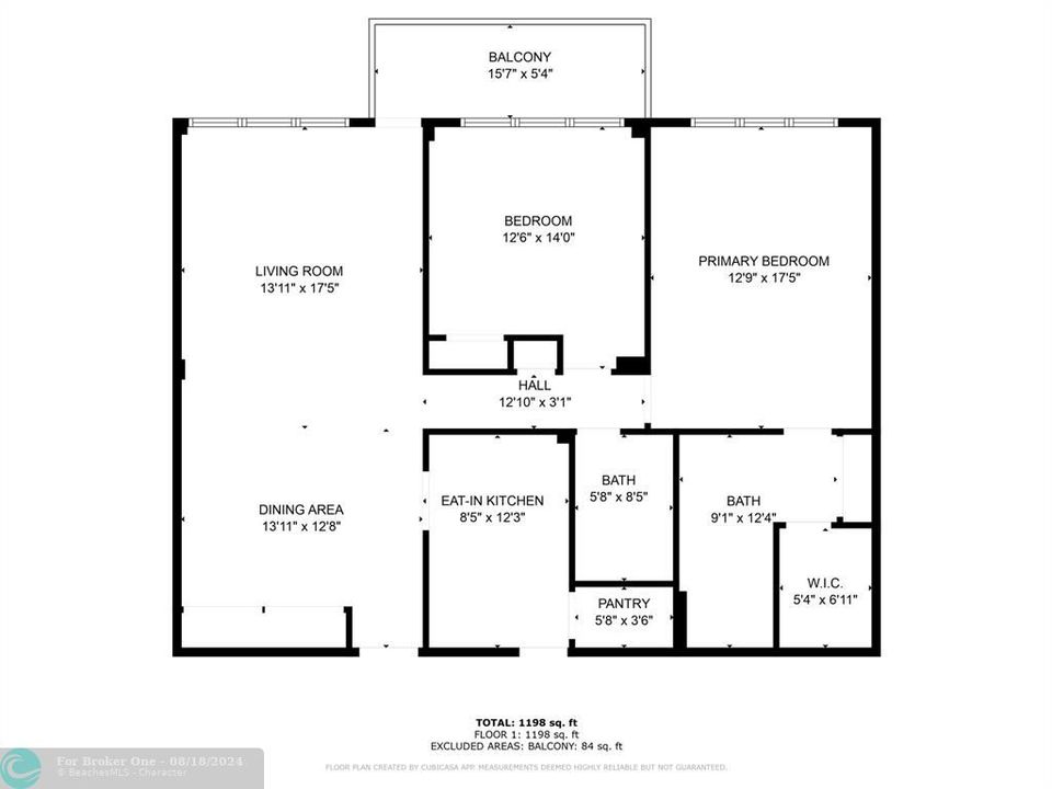 For Sale: $510,000 (2 beds, 2 baths, 1200 Square Feet)