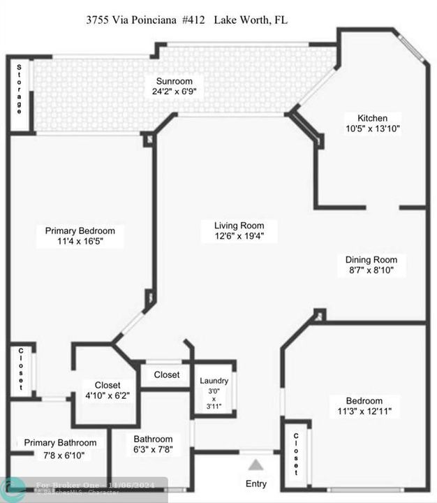 Под контрактом: $1,950 (2 спален, 2 ванн, 1090 Квадратных фут)