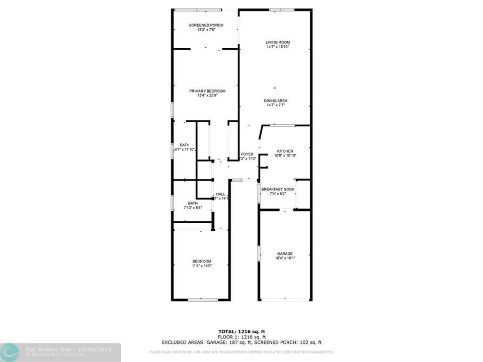 На продажу: $329,900 (2 спален, 2 ванн, 1374 Квадратных фут)