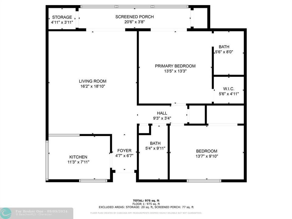 На продажу: $265,000 (2 спален, 2 ванн, 930 Квадратных фут)