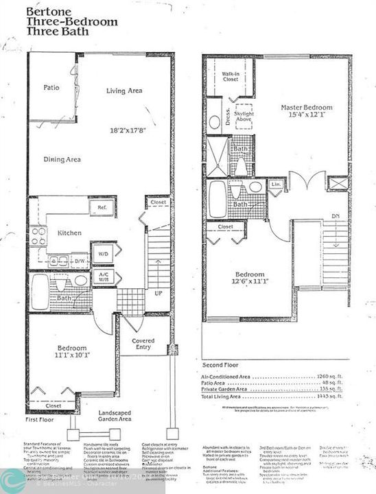 На продажу: $429,000 (3 спален, 3 ванн, 1237 Квадратных фут)