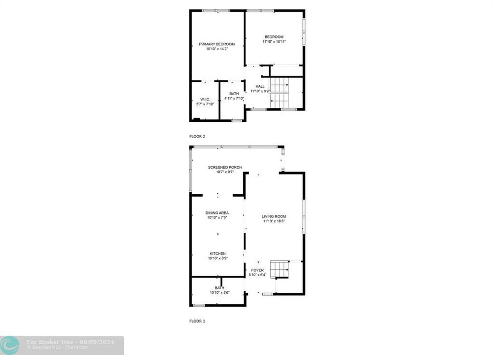 Active With Contract: $346,000 (2 beds, 1 baths, 1054 Square Feet)