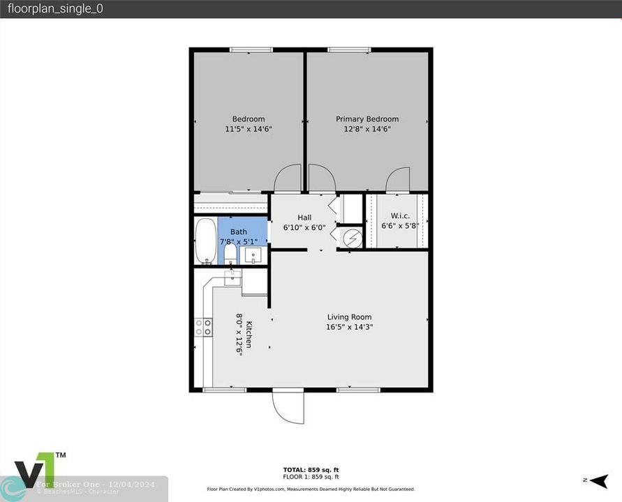 Active With Contract: $214,990 (2 beds, 1 baths, 731 Square Feet)