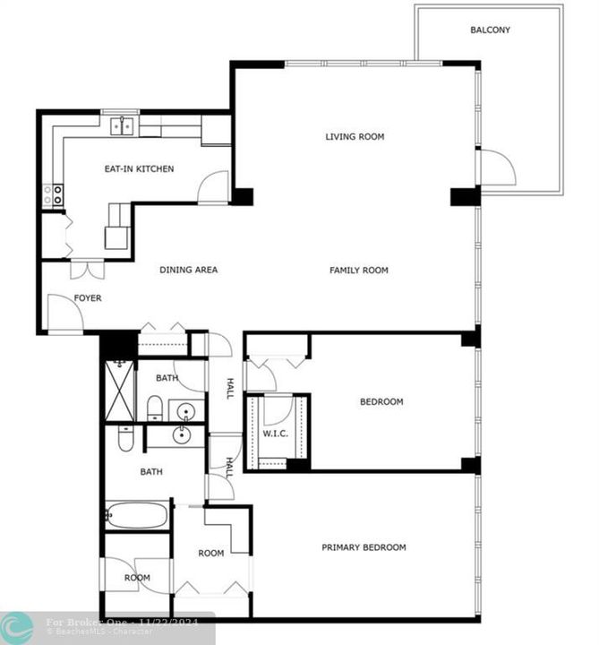 Active With Contract: $475,000 (2 beds, 2 baths, 1796 Square Feet)