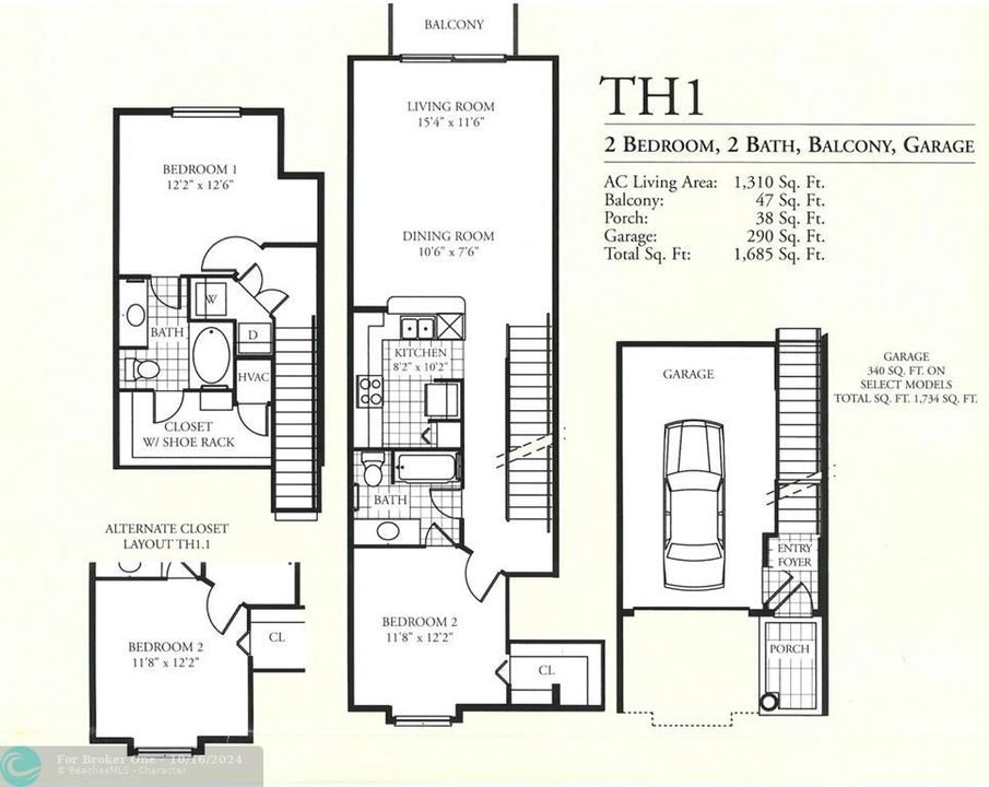 En Venta: $400,000 (2 camas, 2 baños, 1310 Pies cuadrados)